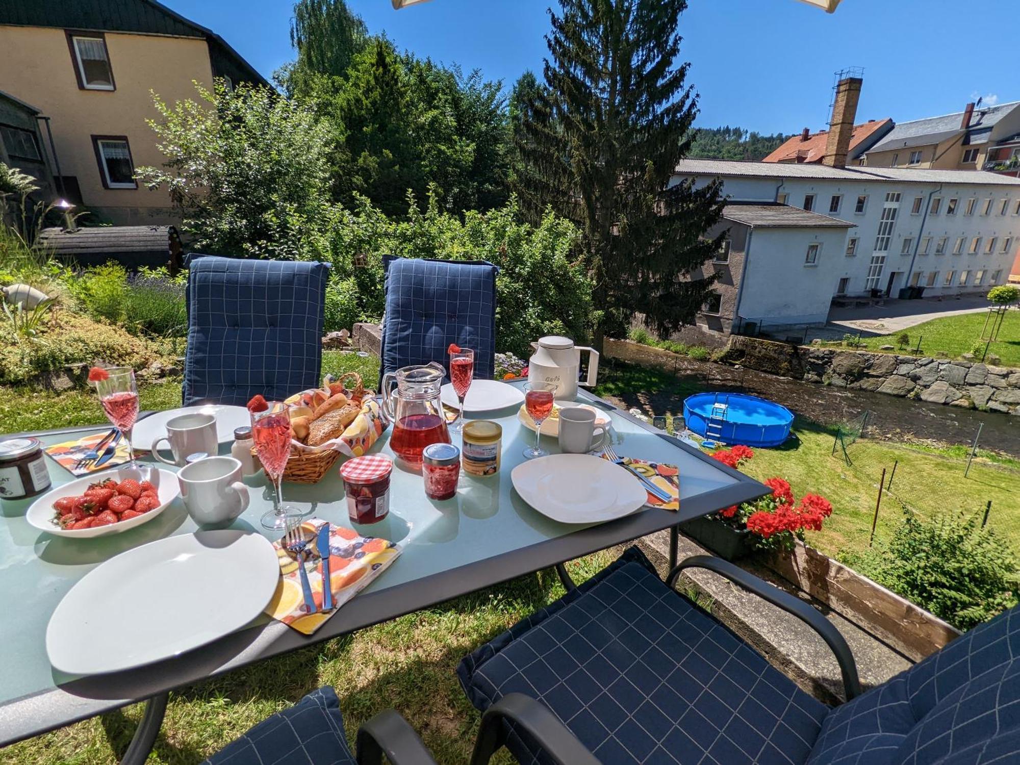 F3 Urlaubsmagie - Pool, Garten & Terrasse - 4P Sebnitz Kültér fotó