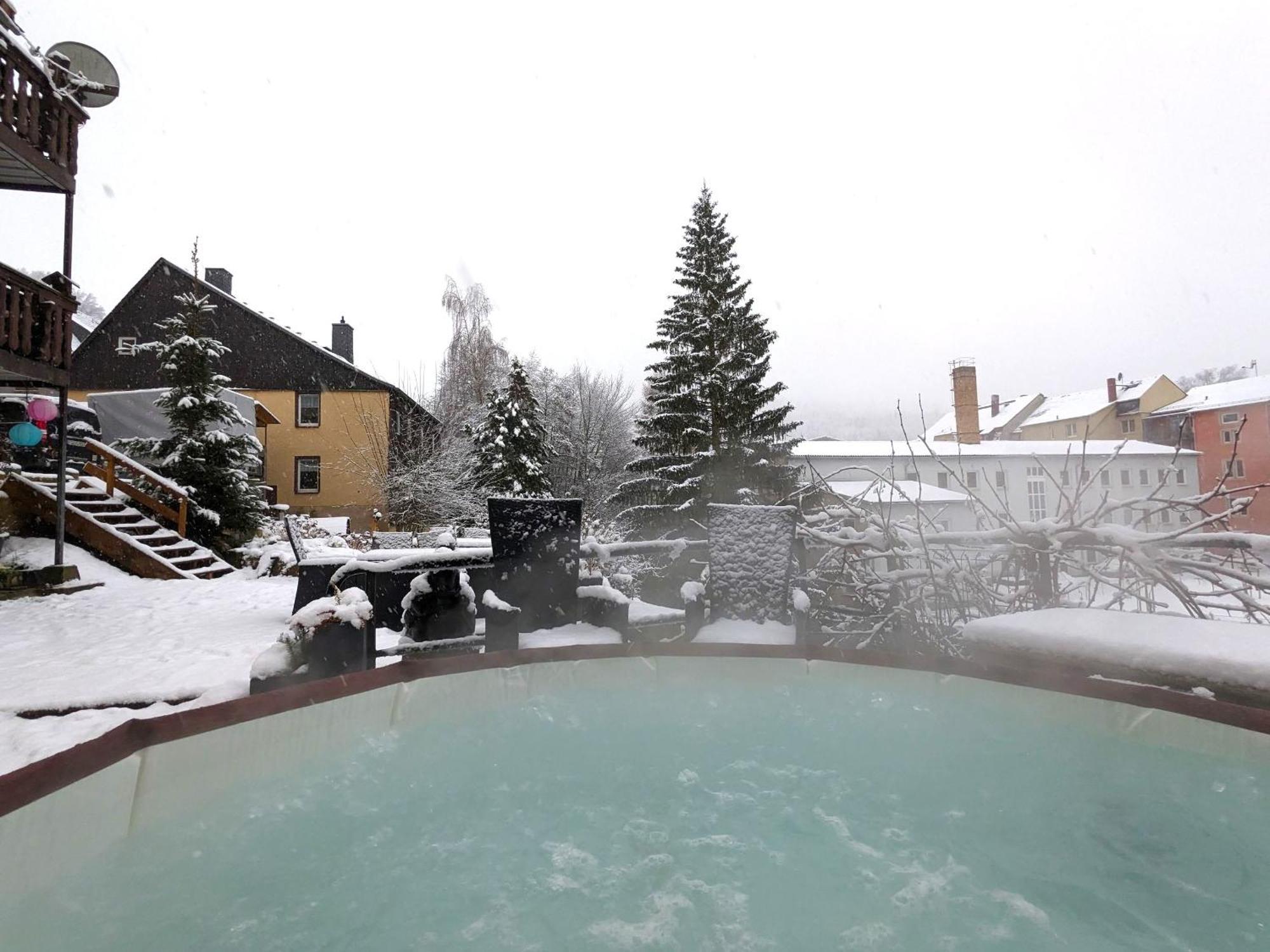 F3 Urlaubsmagie - Pool, Garten & Terrasse - 4P Sebnitz Kültér fotó