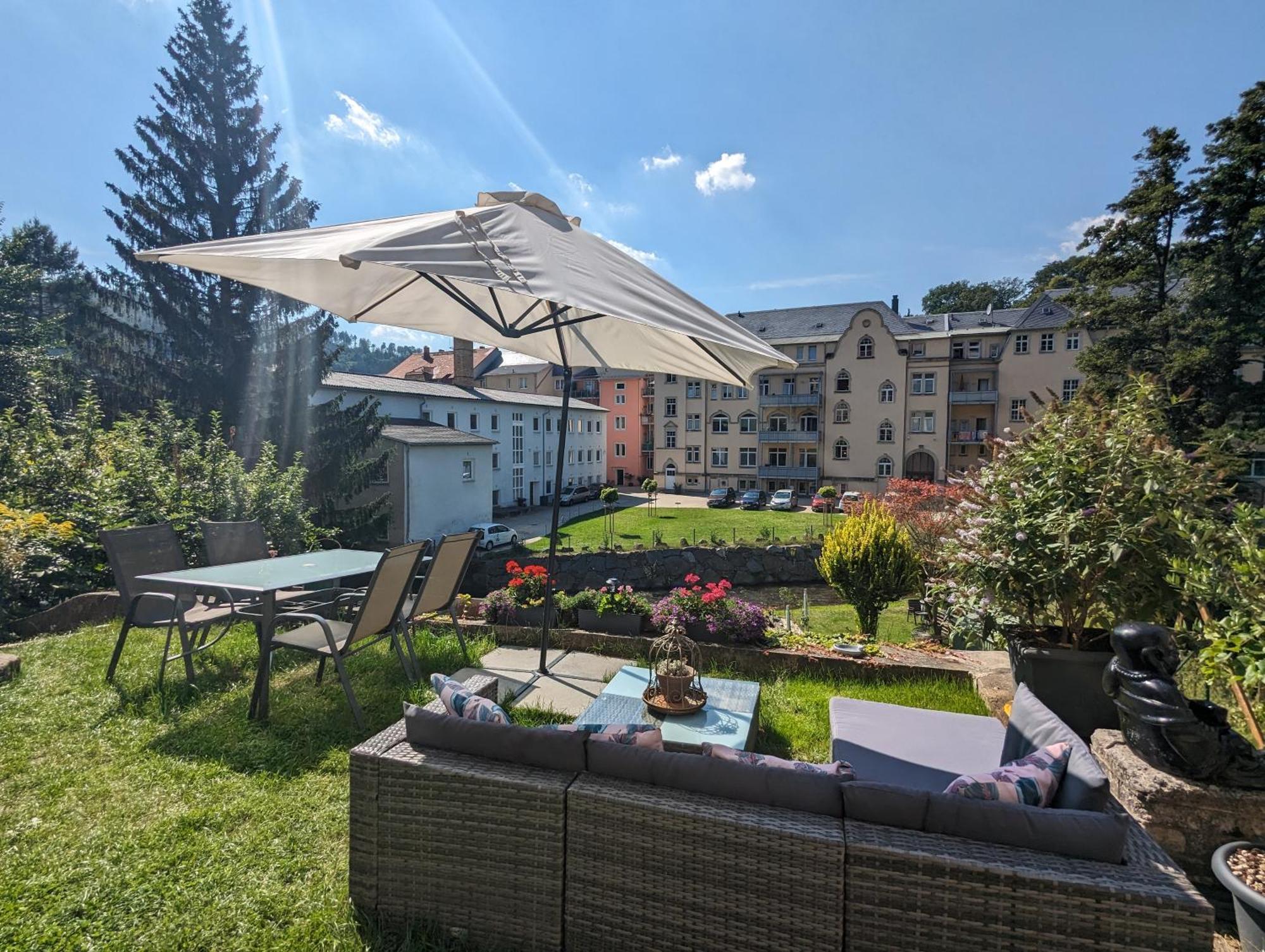 F3 Urlaubsmagie - Pool, Garten & Terrasse - 4P Sebnitz Kültér fotó