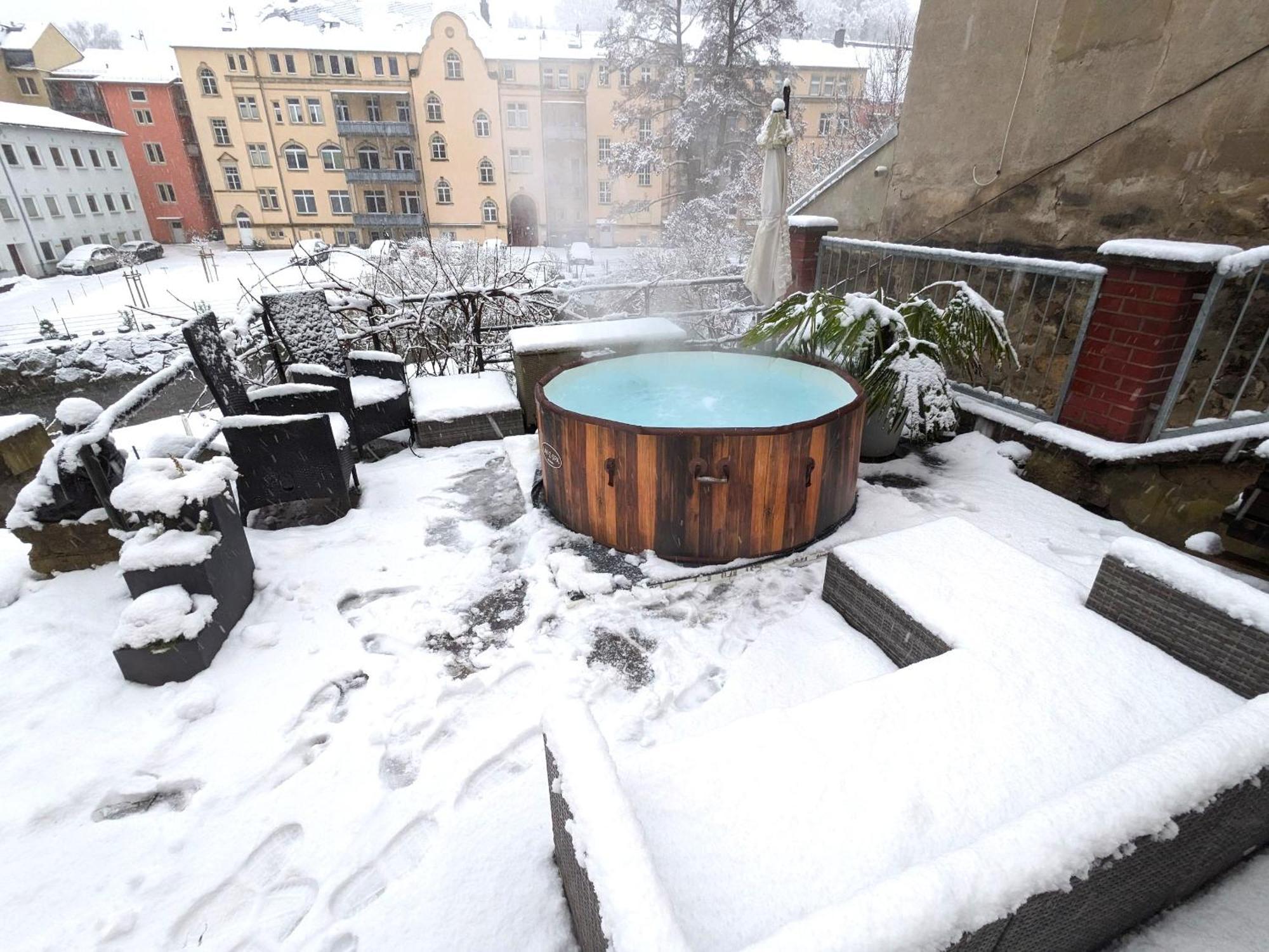 F3 Urlaubsmagie - Pool, Garten & Terrasse - 4P Sebnitz Kültér fotó