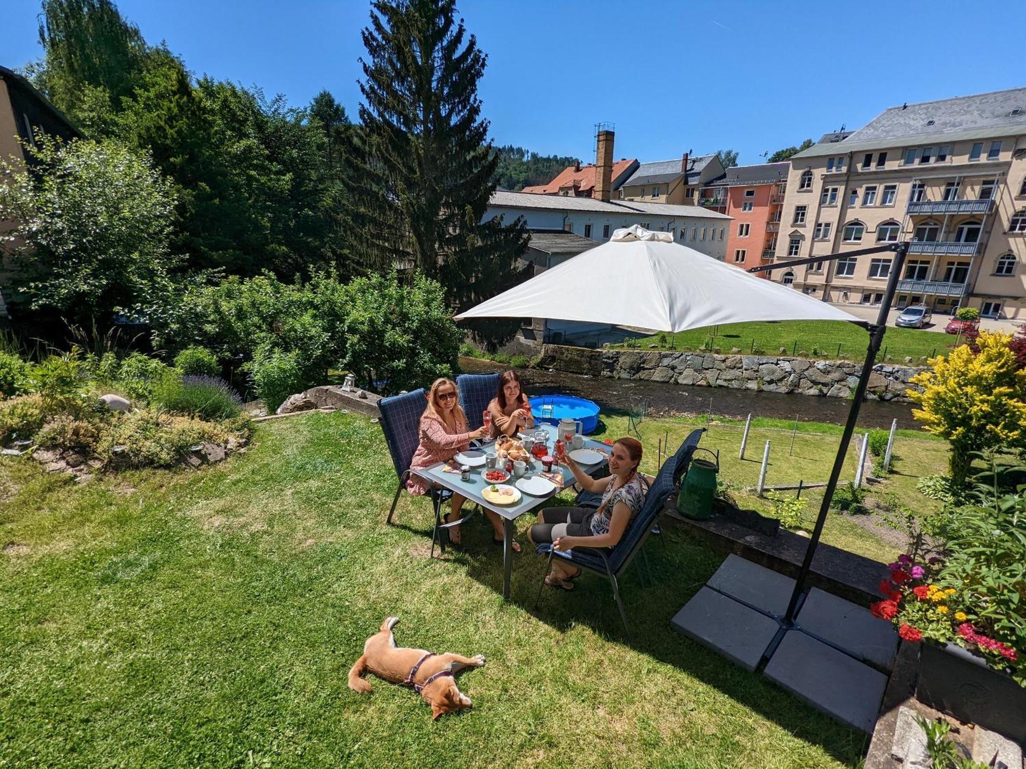 F3 Urlaubsmagie - Pool, Garten & Terrasse - 4P Sebnitz Kültér fotó