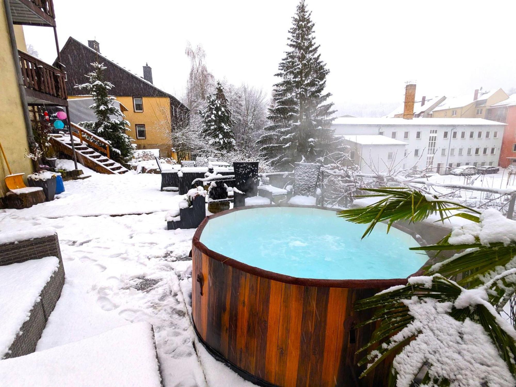 F3 Urlaubsmagie - Pool, Garten & Terrasse - 4P Sebnitz Kültér fotó