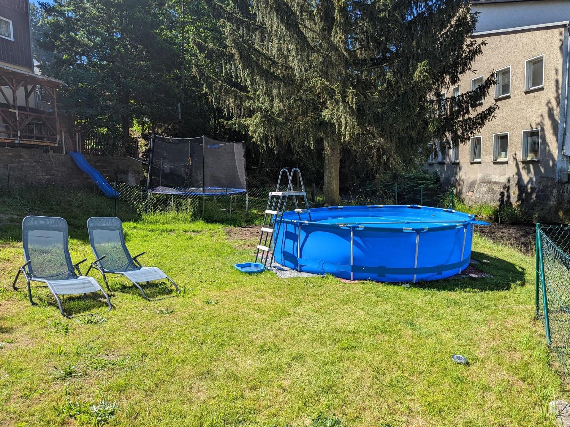 F3 Urlaubsmagie - Pool, Garten & Terrasse - 4P Sebnitz Kültér fotó